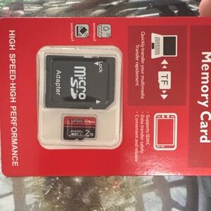 Lenovo Red and Black Memory Card